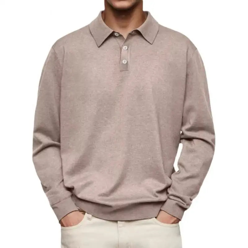 Beeckhoven Casual Long Sleeve Poloshirt