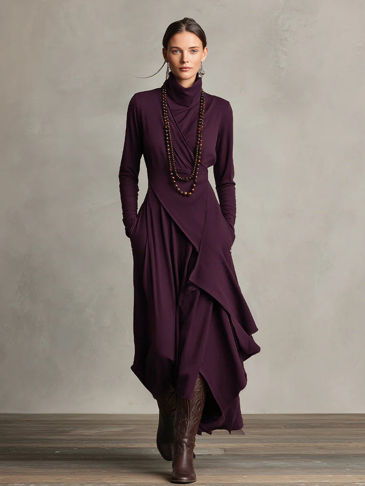 Nola Bohemian Draped Maxi Dress