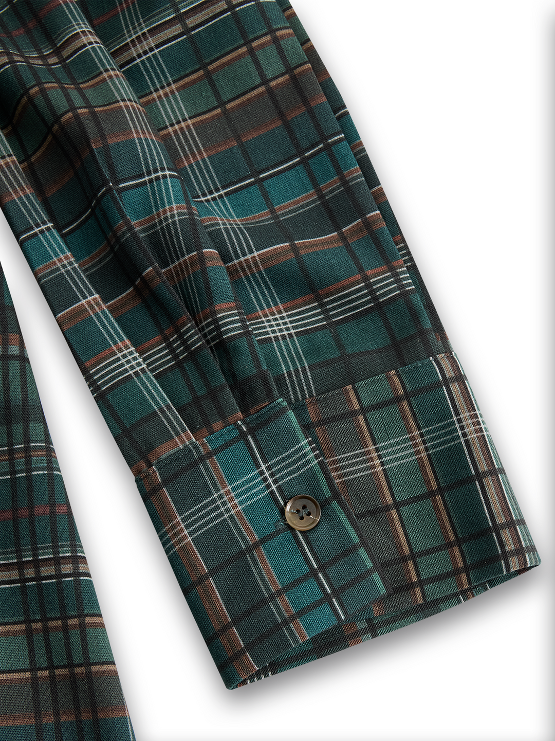 Bella Plaid Shirt Maxi Dress