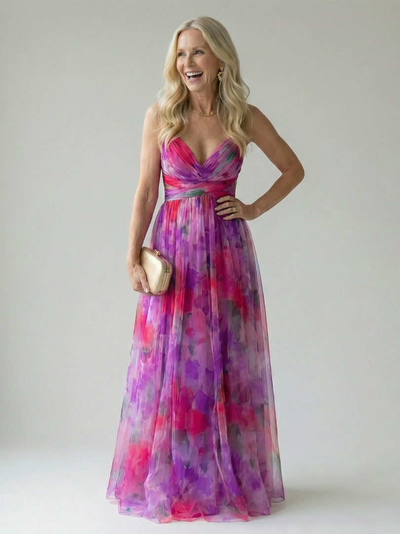 Marceline Soft Wrap Maxi Dress