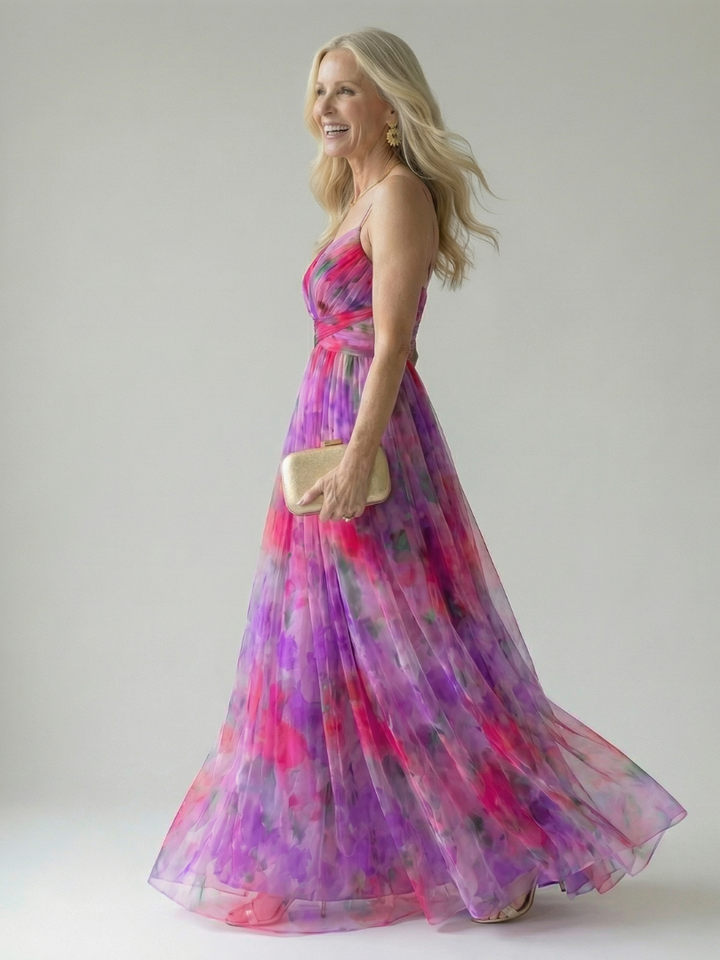 Marceline Soft Wrap Maxi Dress