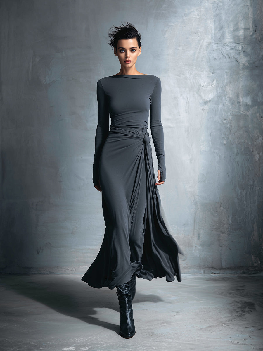 Imogen Wrap Maxi Dress