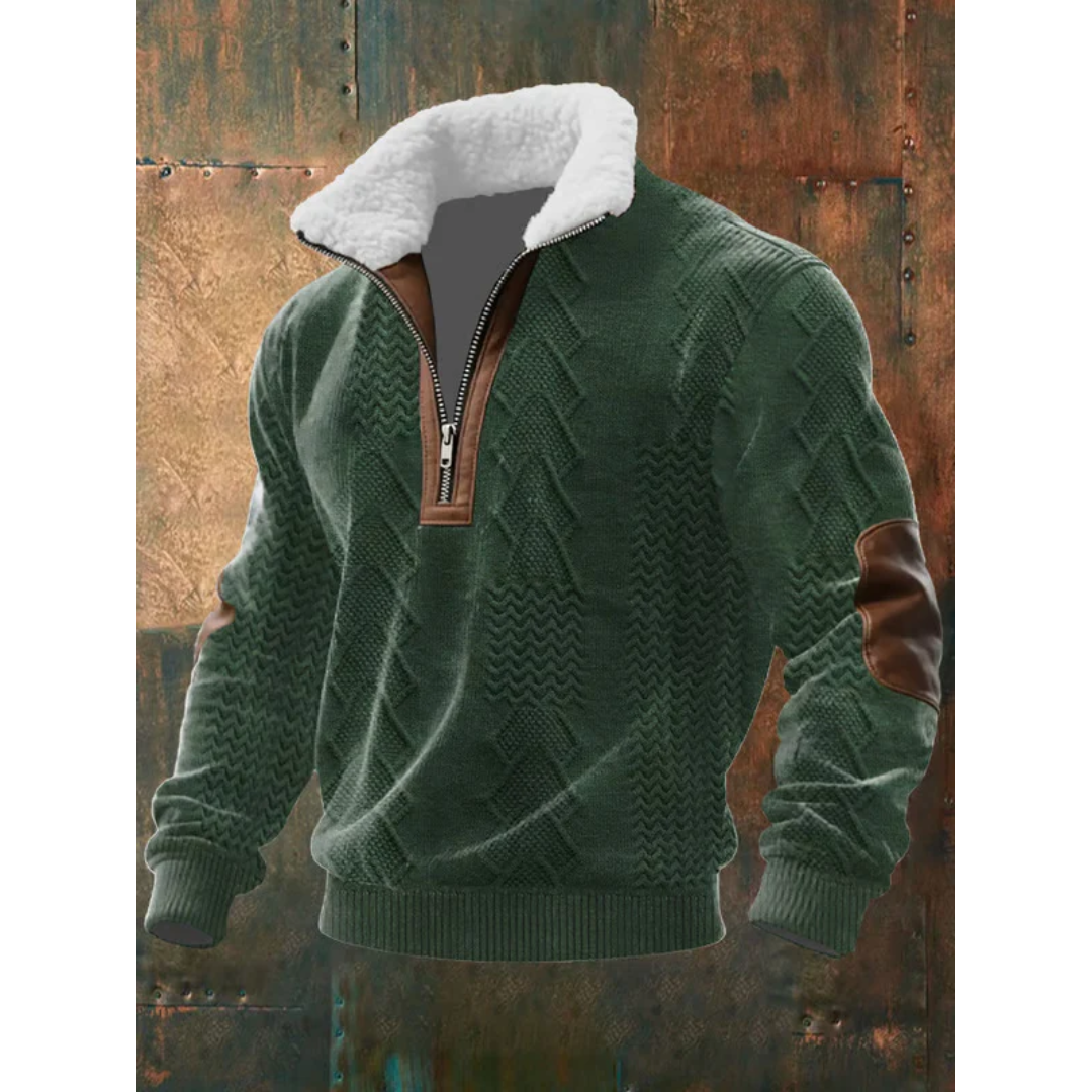 SILVORO™ | High Neck Fleece Sweater