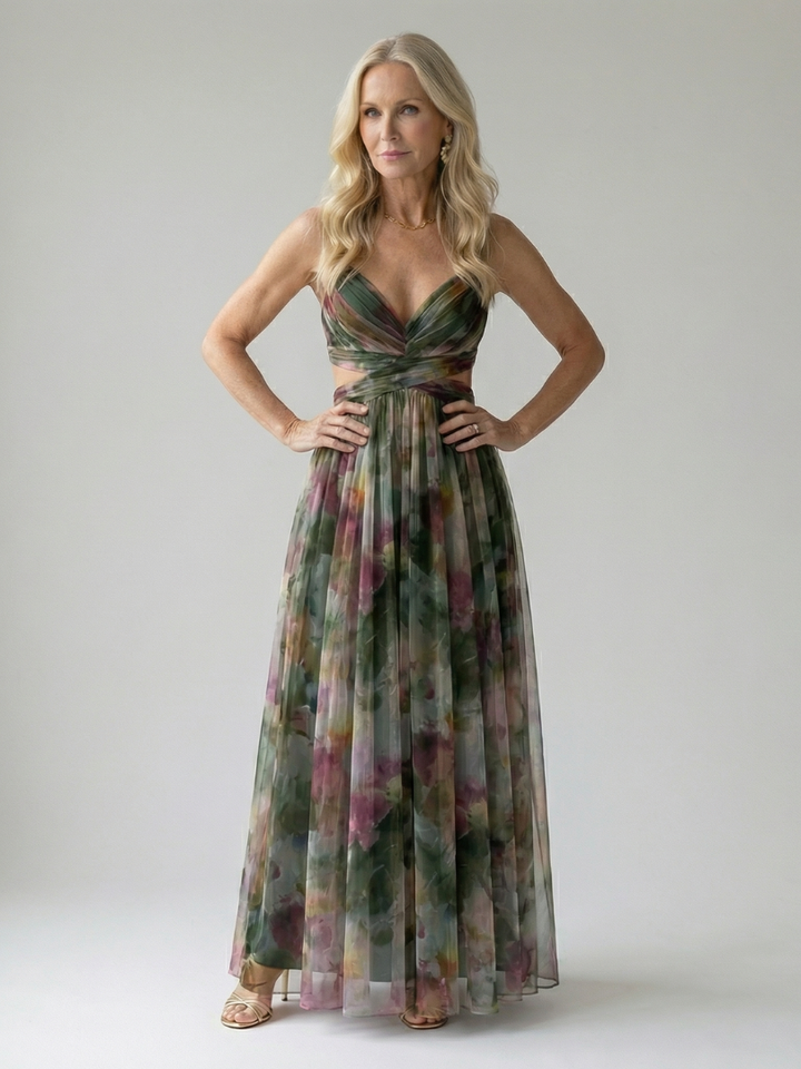 Marceline Soft Wrap Maxi Dress