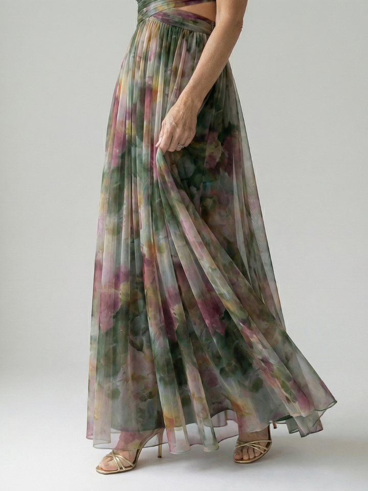 Marceline Soft Wrap Maxi Dress