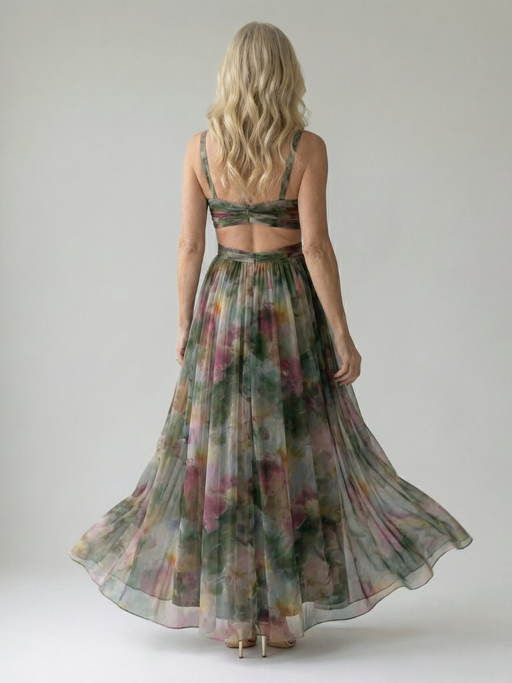 Marceline Soft Wrap Maxi Dress