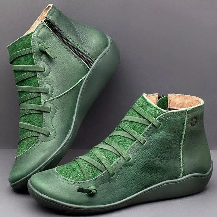 Ashlee PREMIUM COMFY LEATHER AUTUMN BOOTS