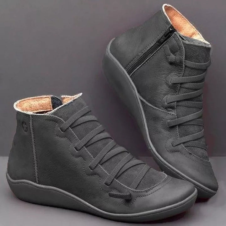 Ashlee PREMIUM COMFY LEATHER AUTUMN BOOTS
