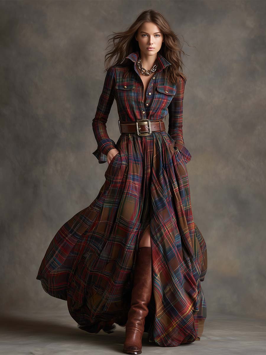Stella | Classic Elegant Shirt Dress