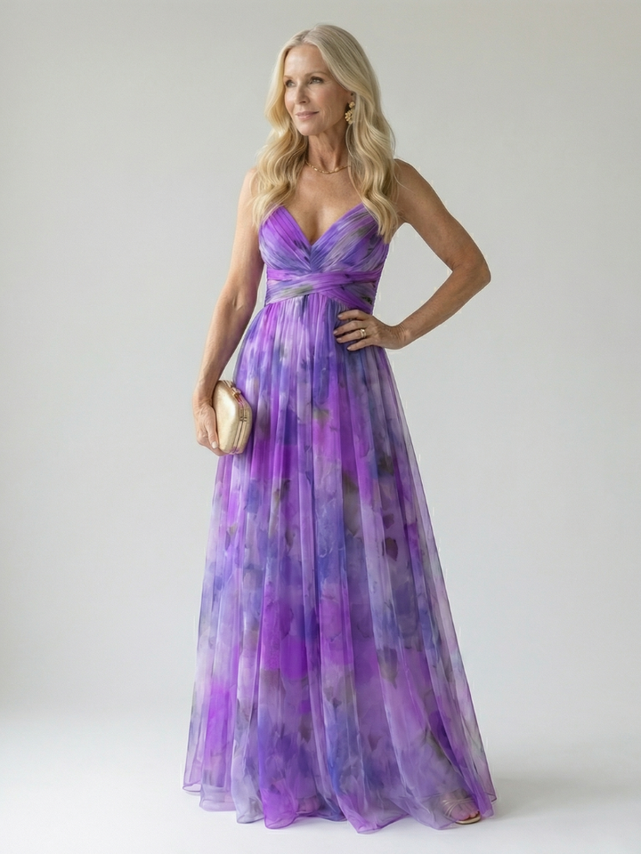 Marceline Soft Wrap Maxi Dress