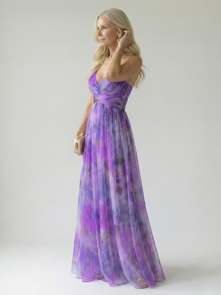 Marceline Soft Wrap Maxi Dress