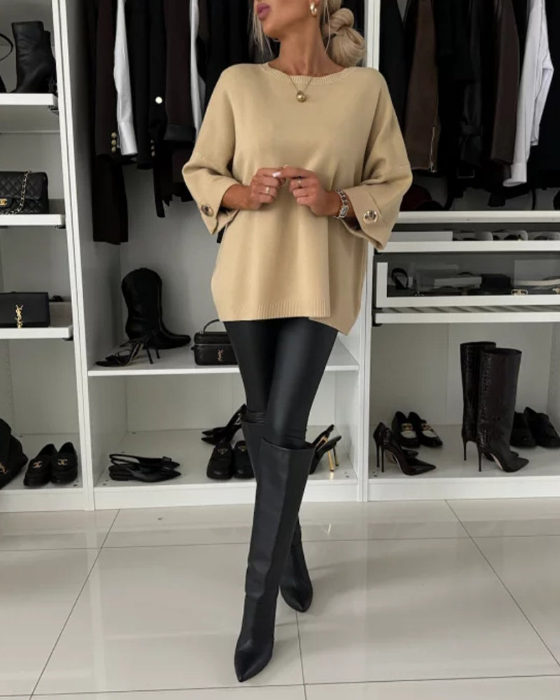 Isabella Elegant Knit Blouse