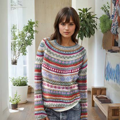 Manonin Cosy Striped Jumper