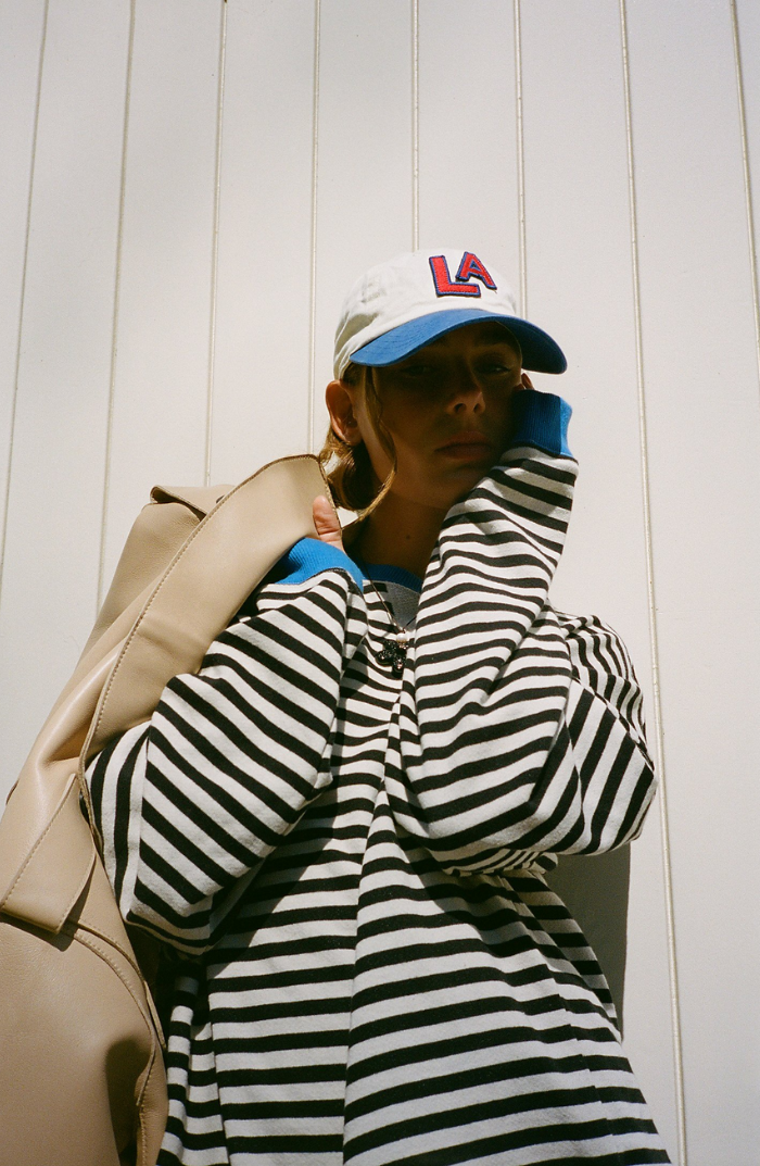 Mana Striped Oversized Jumper