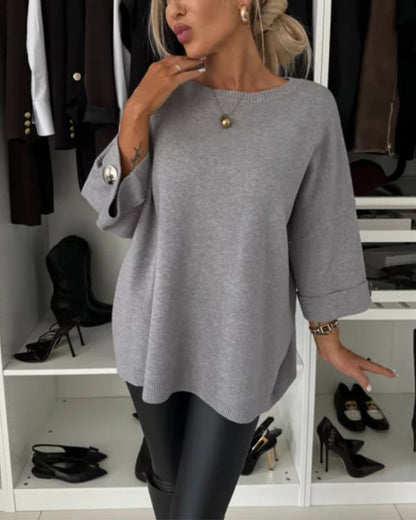 Isabella Elegant Knit Blouse
