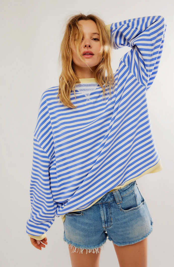 Mana Striped Oversized Jumper