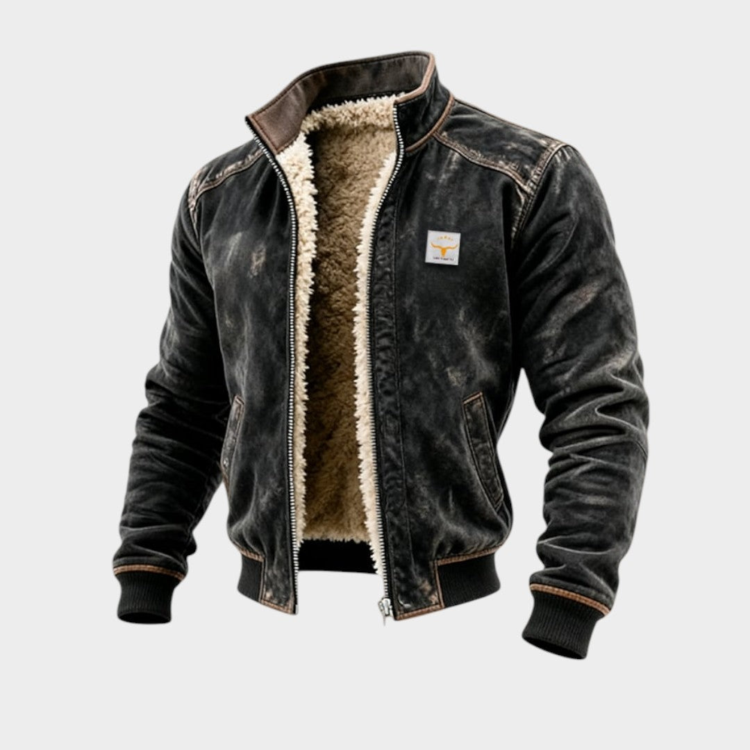 Ricardo™ | Leather-Look Jacket with Distinctive Design