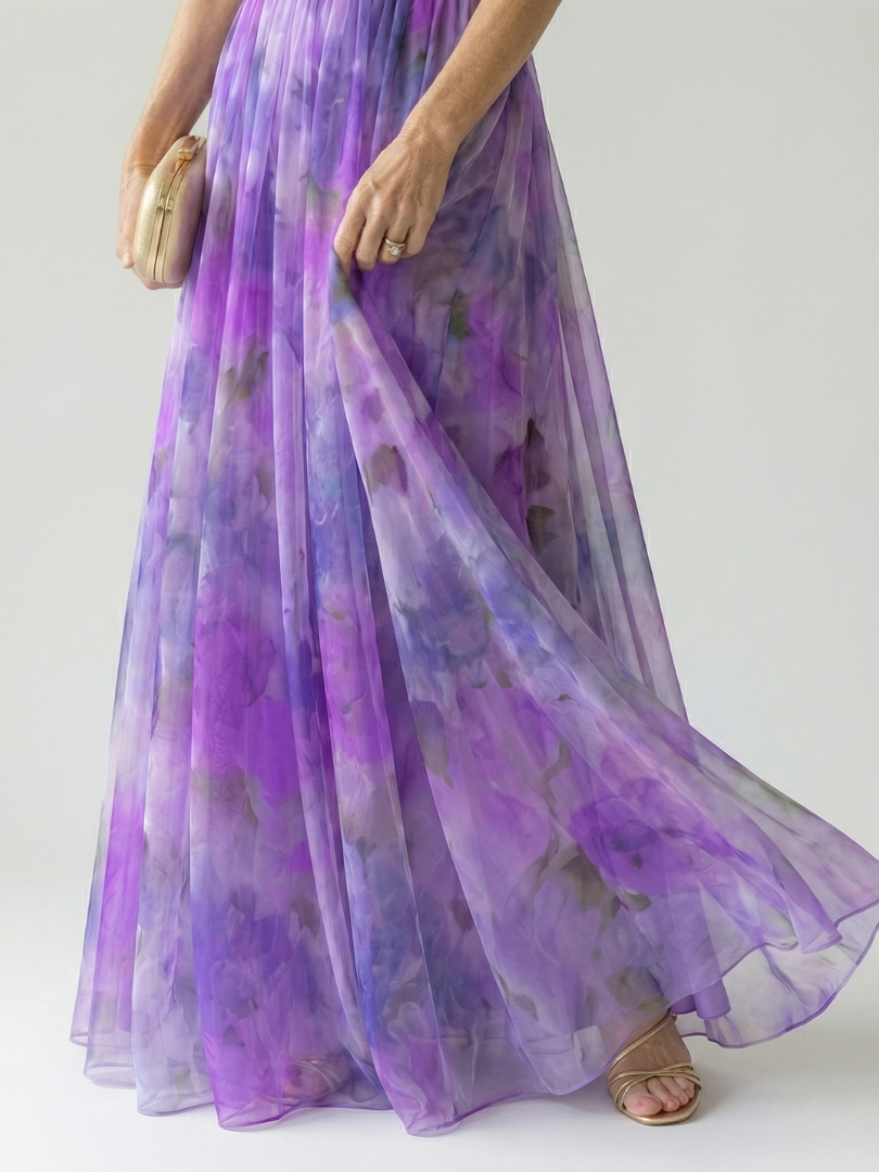 Marceline Soft Wrap Maxi Dress