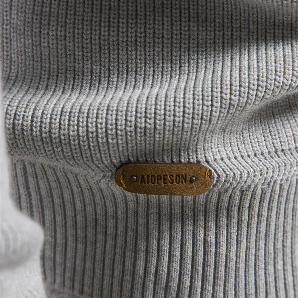 Steven™ | Knitted Zip-Up Sweater