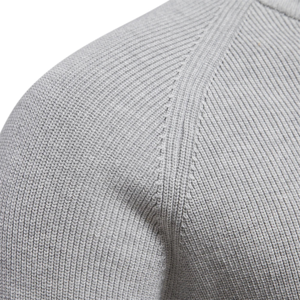 Steven™ | Knitted Zip-Up Sweater