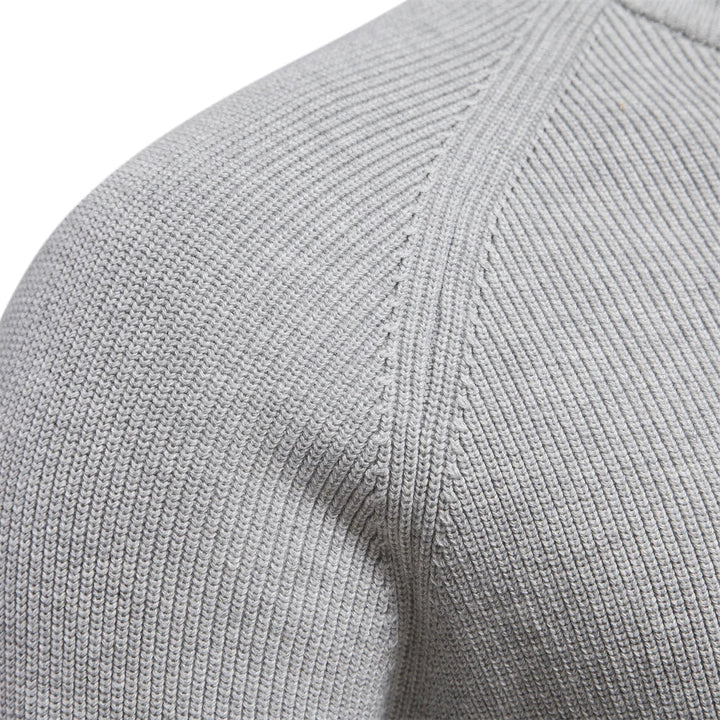 Steven™ | Knitted Zip-Up Sweater