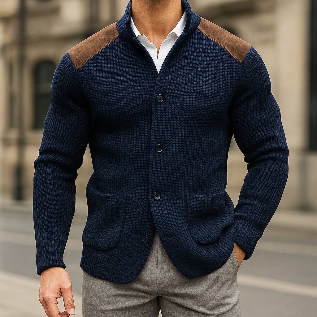 SILVORO™ | TEXTURED KNIT BLAZER