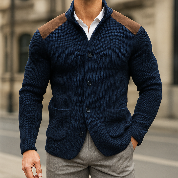 SILVORO™ | TEXTURED KNIT BLAZER