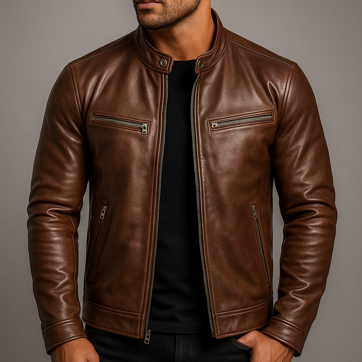 Wilson™ | Vintage Leather Jacket