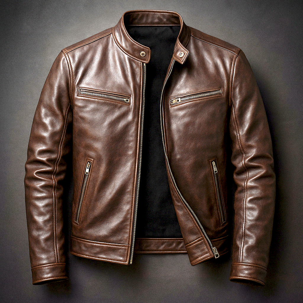 Wilson™ | Vintage Leather Jacket