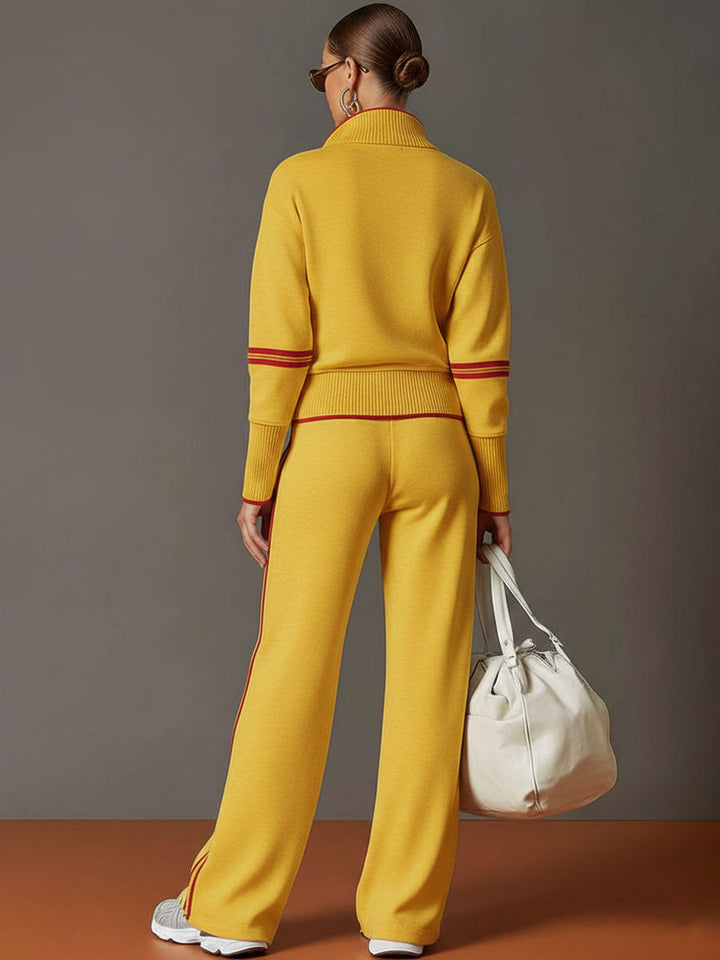Charlotte – blouse and wide-leg pants