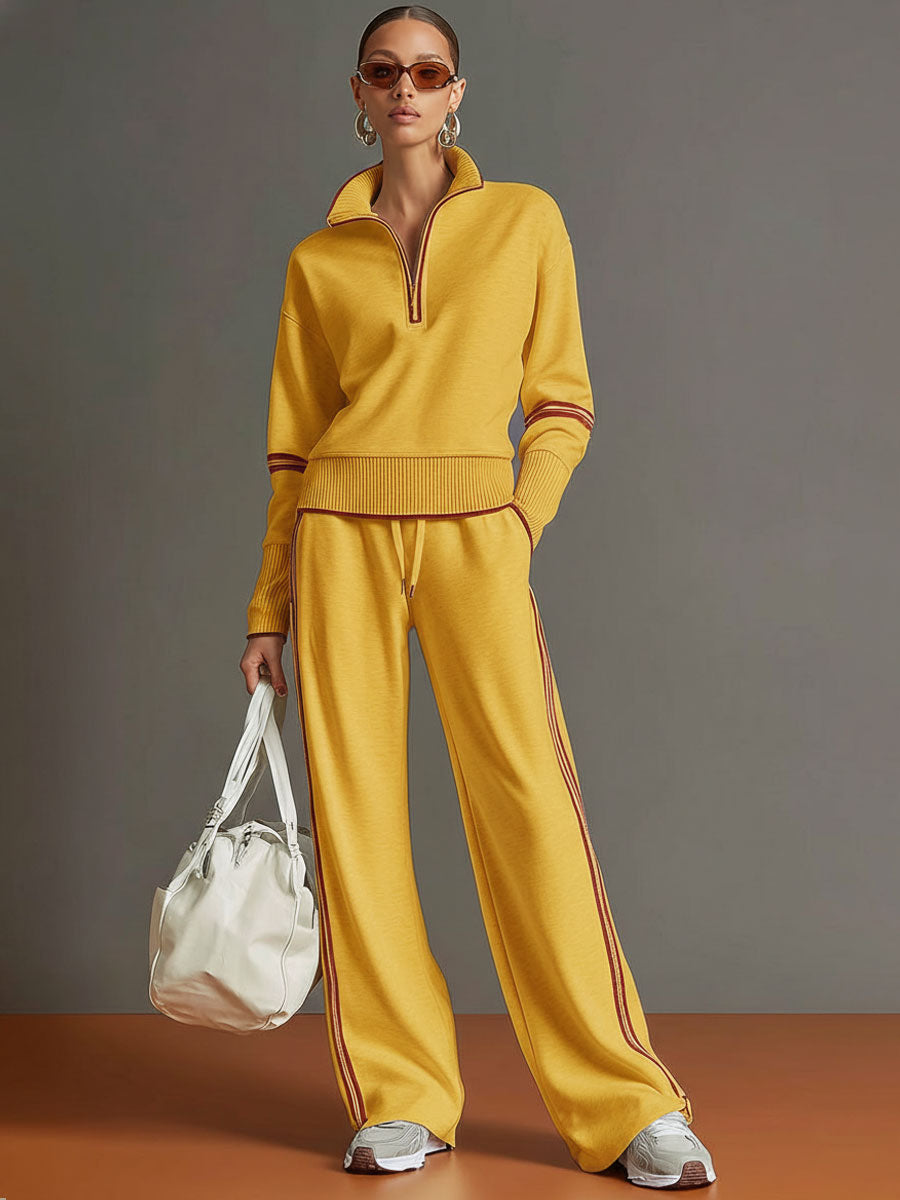 Charlotte – blouse and wide-leg pants