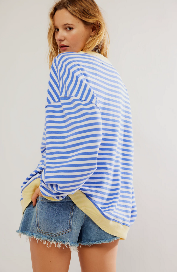 Mana Striped Oversized Jumper
