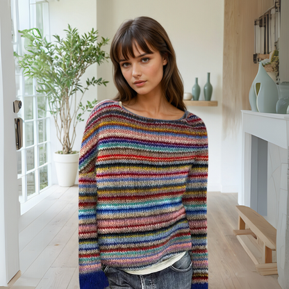 Manonin Cosy Striped Jumper