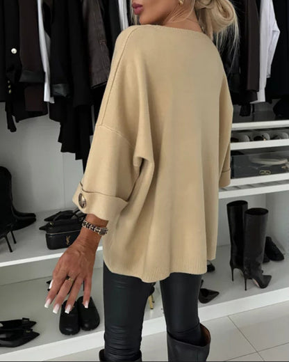 Isabella Elegant Knit Blouse