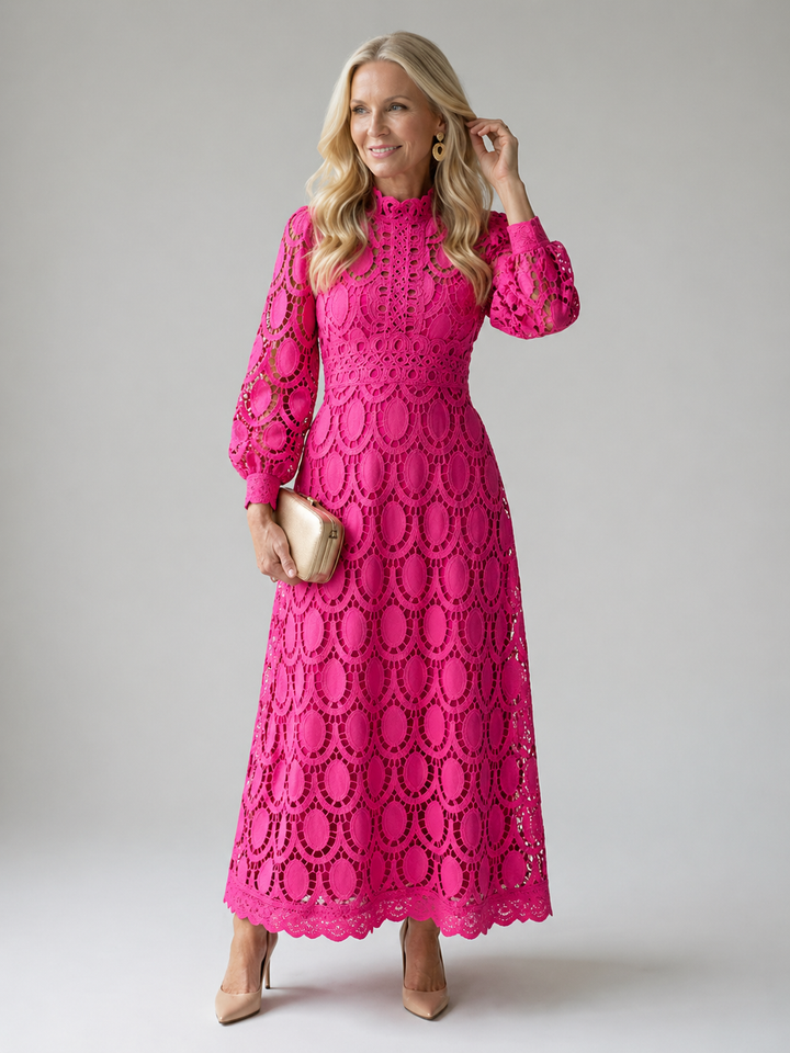 Elowen Lace Midi Dress