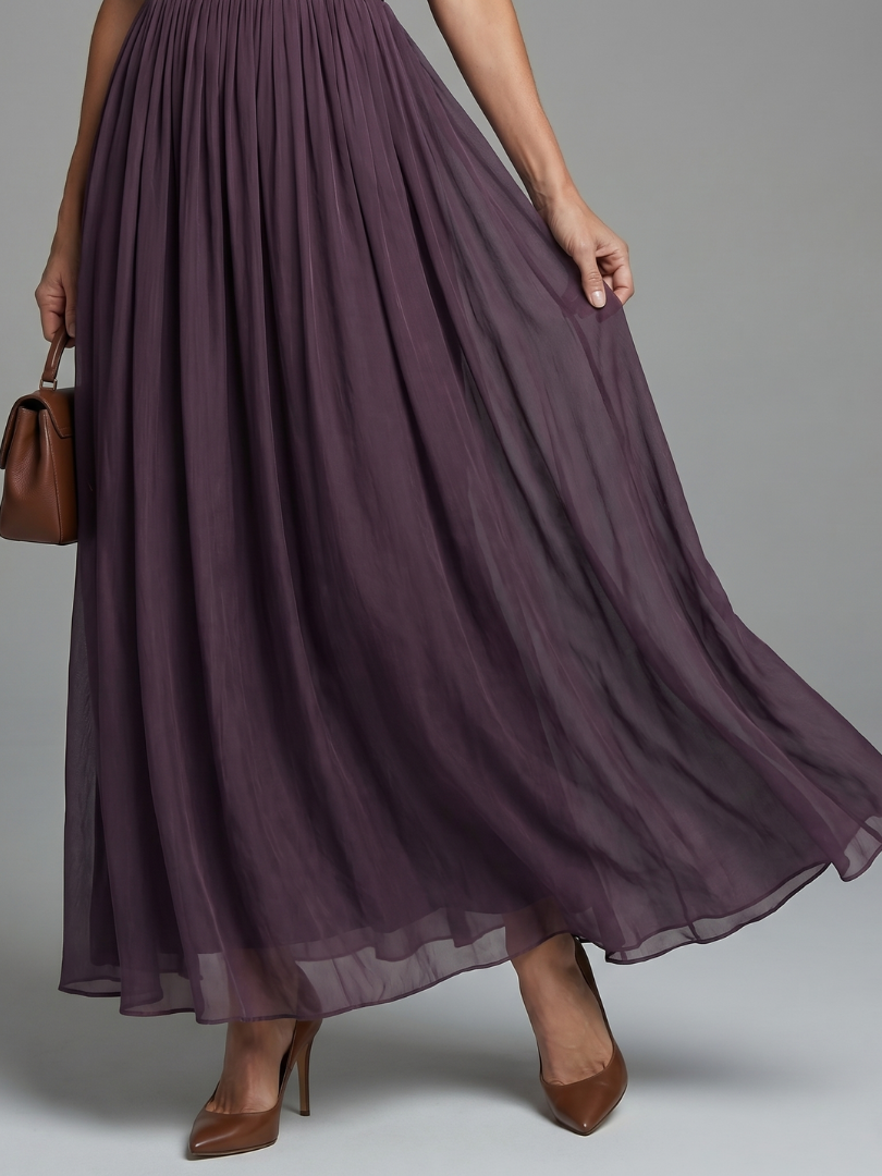 Odessa Waist Keyhole Maxi Dress