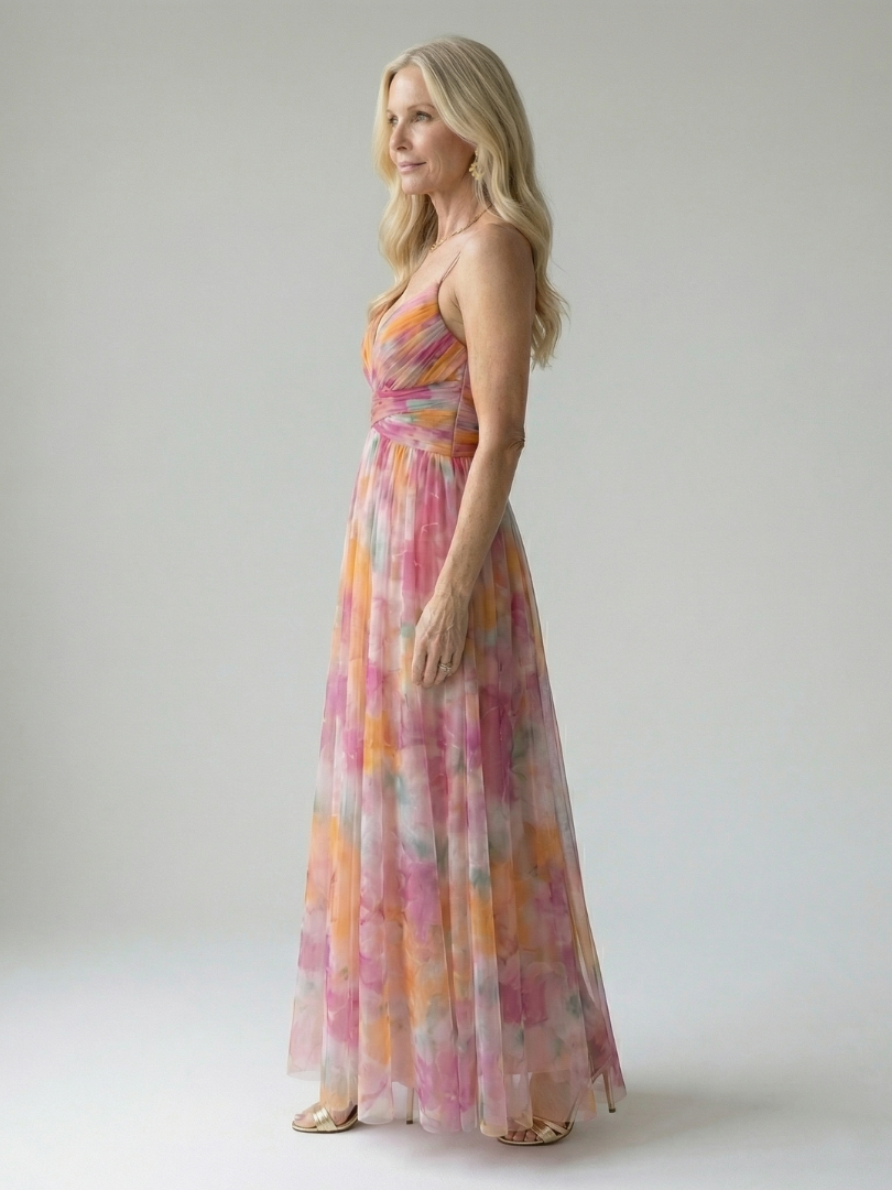 Marceline Soft Wrap Maxi Dress