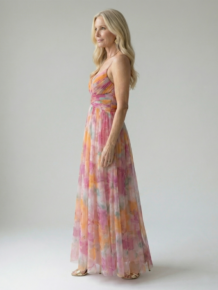Marceline Soft Wrap Maxi Dress