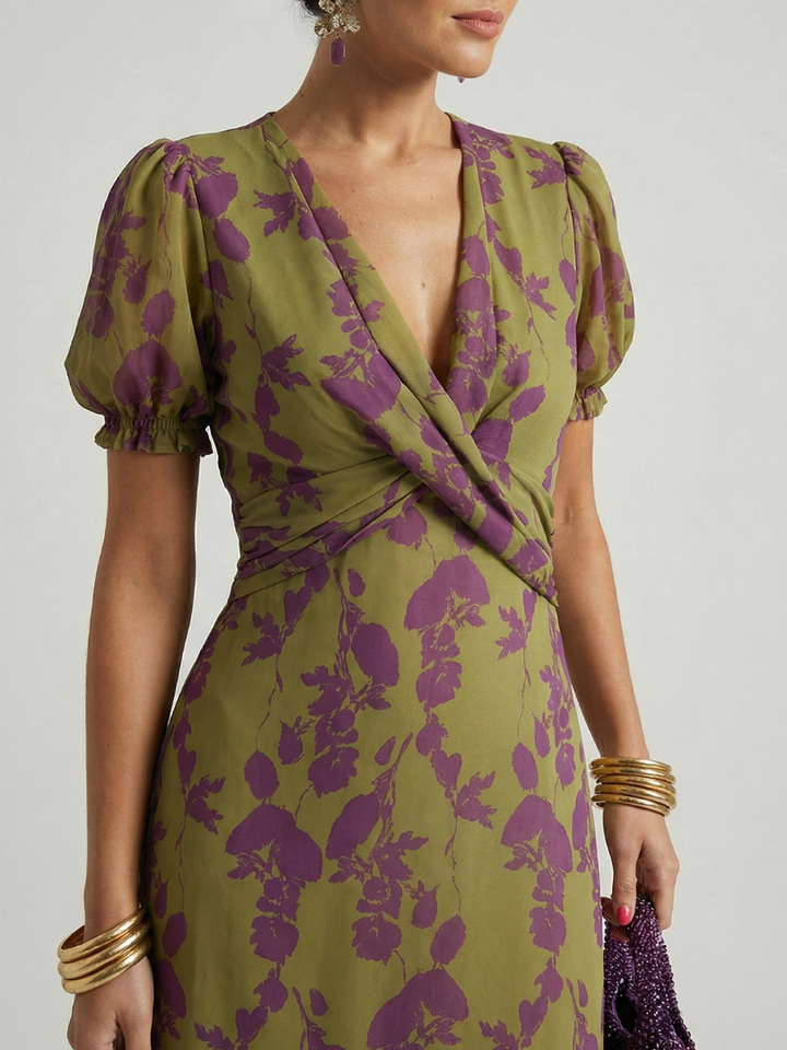 Emmeline Relaxed Floral Midi Dress