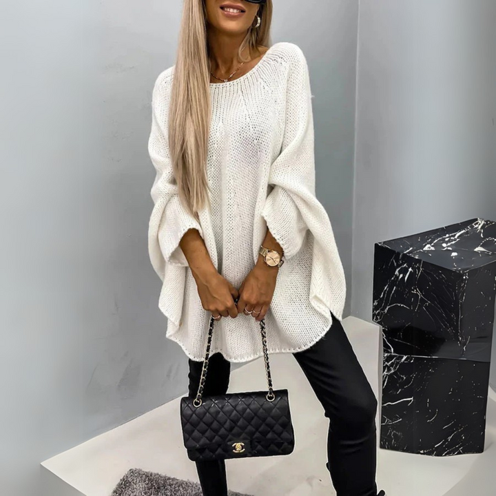 Isabelle Elegant Round-Neck Jumper