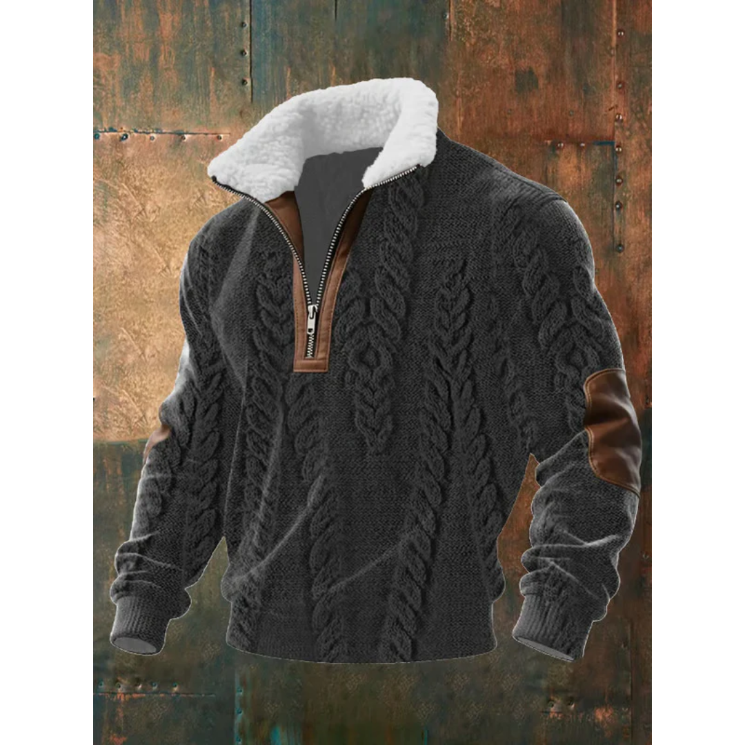 SILVORO™ | High Neck Fleece Sweater