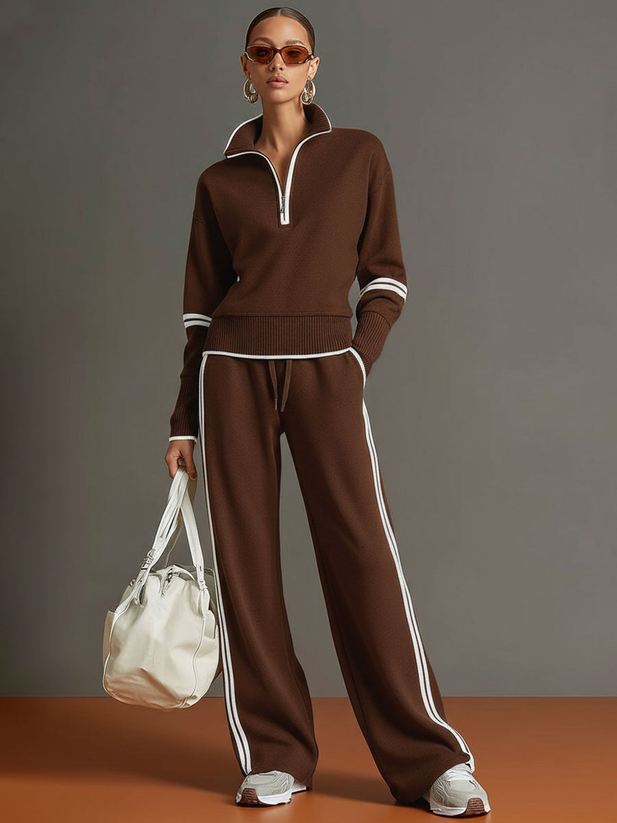 Charlotte – blouse and wide-leg pants