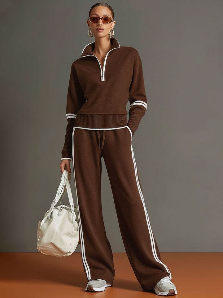 Charlotte – blouse and wide-leg pants