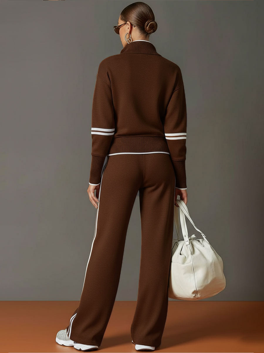 Charlotte – blouse and wide-leg pants