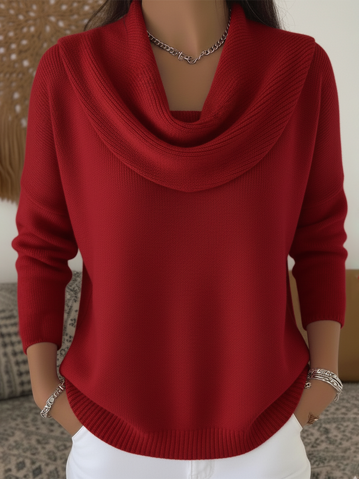Molly Stylish Cowl Collar Sweater