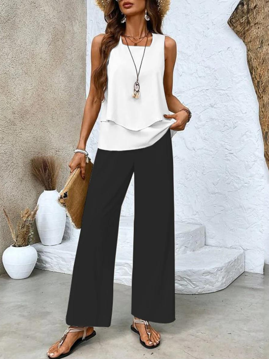 Hazel Elegant Two-Piece Set