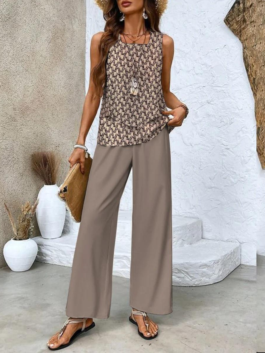 Hazel Elegant Two-Piece Set