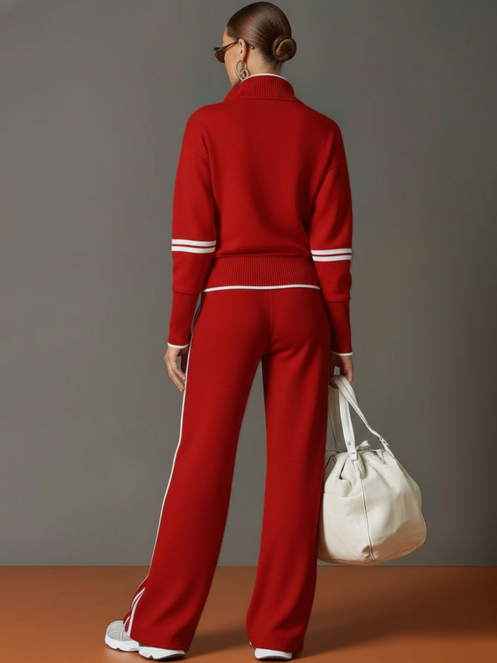 Charlotte – blouse and wide-leg pants