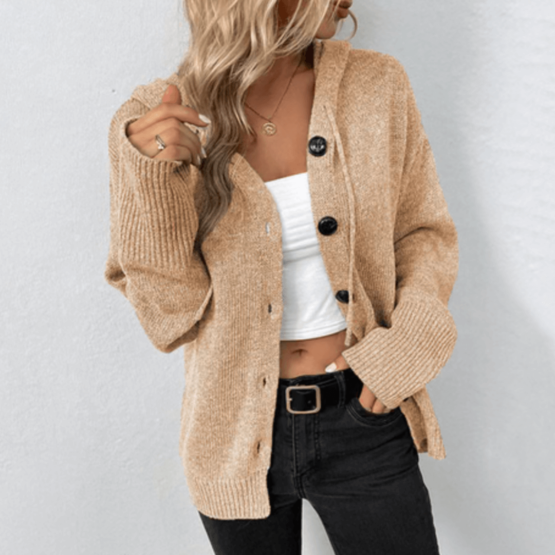 Brittan Knitted button cardigan