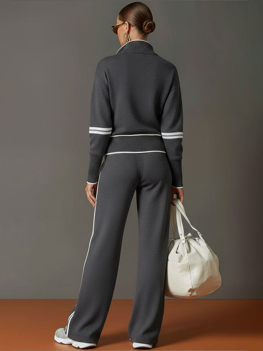 Charlotte – blouse and wide-leg pants